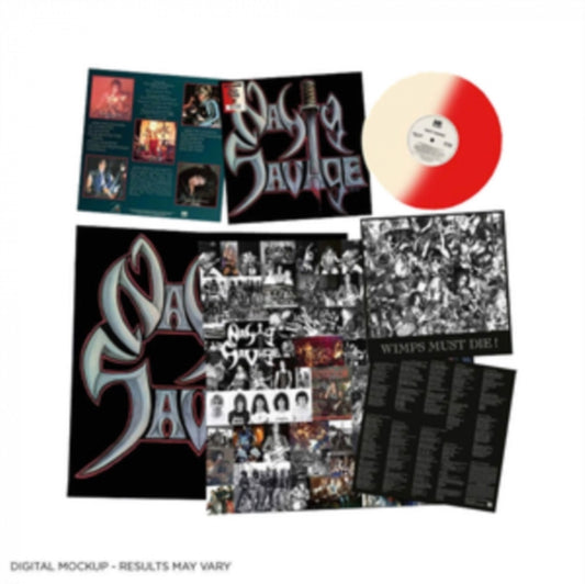 Nasty Savage - Nasty Savage (Bone/Red Bi-Colour Vinyl) (Vinyl)