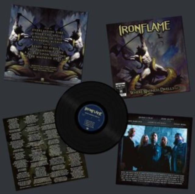 Ironflame - Where Madness Dwells (Vinyl)