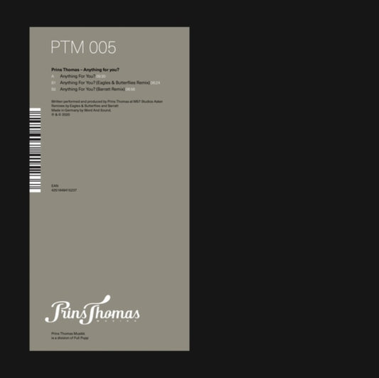 Prins Thomas - Anything For You? (Vinyl)