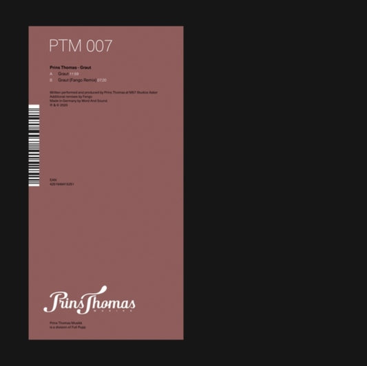 Prins Thomas - Graut (Fango Remix) (Vinyl)