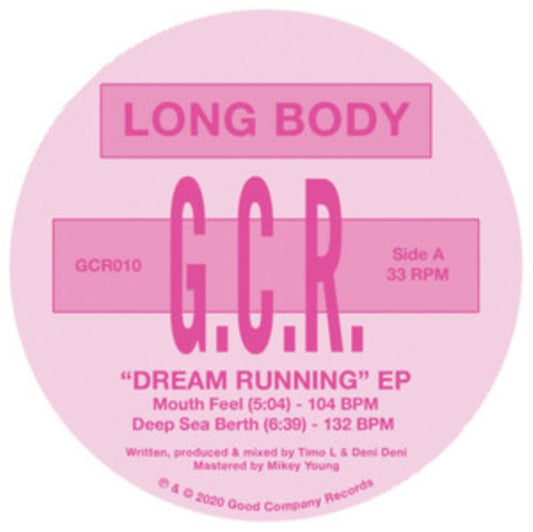 Long Body - Dream Running (EP) (Vinyl)