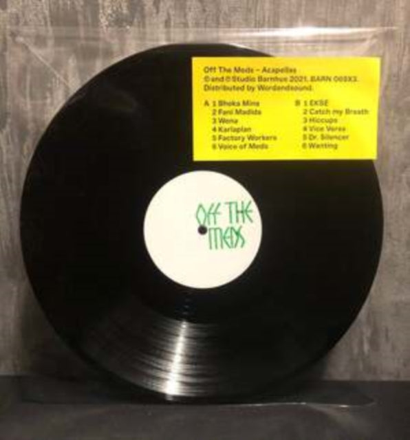 Off The Meds - Off The Meds (Acapellas) (Vinyl)