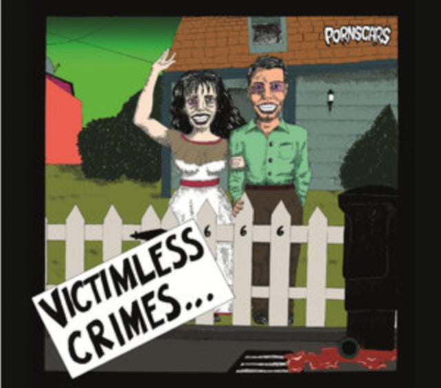 Pornscars - Victimless Crimes... (Green Marble Vinyl) (Vinyl)