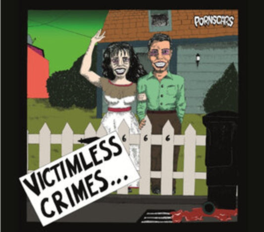 Pornscars - Victimless Crimes... (Green Marble Vinyl) (Vinyl)