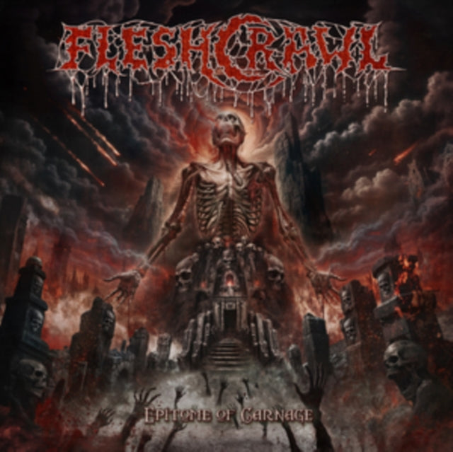 Fleshcrawl - Epitome Of Carnage (Carnivorous Wrath Marbled Vinyl) (Vinyl)