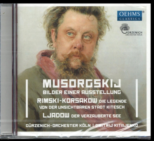 Gurzenich Koln / Kitajenko - Modest Mussorgsky: Bilder Einer Ausstellung / Nikolai Rimsky-Korsakov: Die Legende Von Der Unsichtbaren Stadt Kitesch / Anatoly Lyadov: Der Verzauberte See (CD)