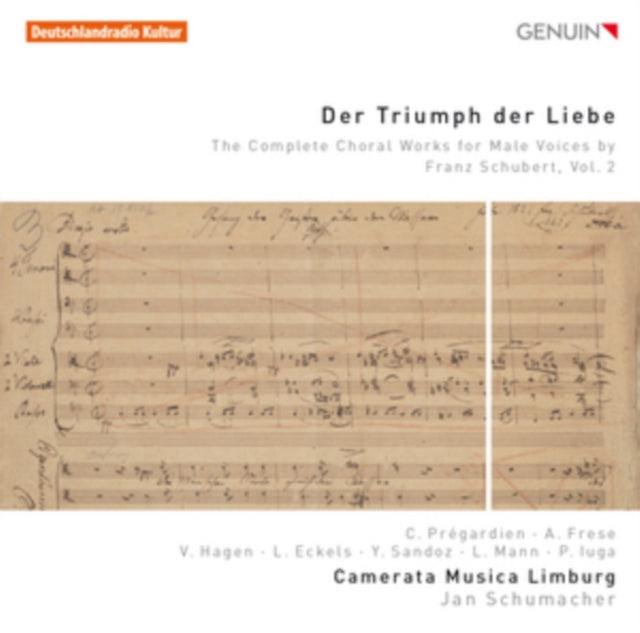 Camerata Musica Limburg - Schubertchoral Works Vol 2 (CD)