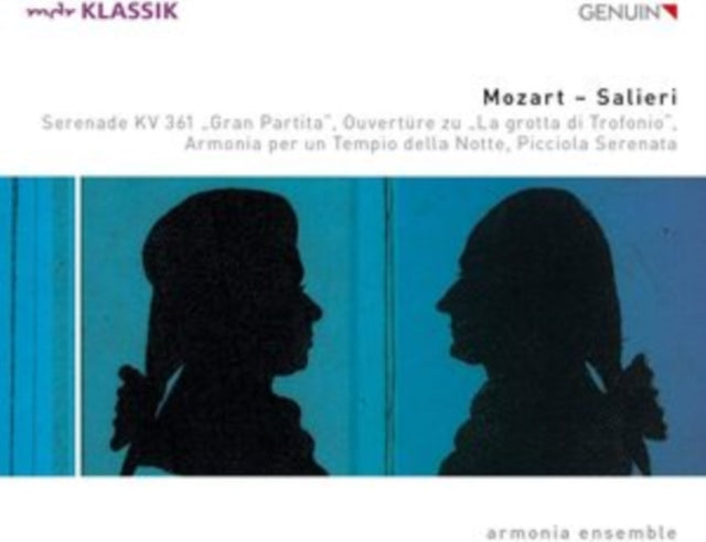 Armonia Ensemble - Mozart - Salieri: Serenade Kv 361 Gran Partita. Ouverture Zu La Grotta Di Trofonio! Armonia Per Un Tempio Della Notte (CD)