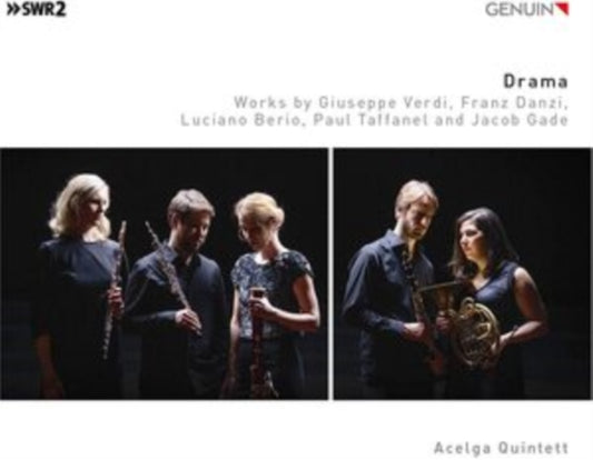 Acelga Quintett - Drama: Works By Luciano Berio. Franz Danzi. Jacob Gade. Paul Taffanel And Giuseppe Verdi (CD)