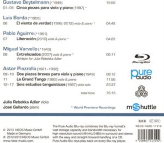 Adler Julia Rebekka - Contacto Tango (Blu-ray)