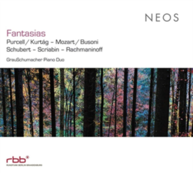 Grauschumacher Piano Duo - Fantasias: Purcell / Kurtag - Mozart / Busoni (CD)