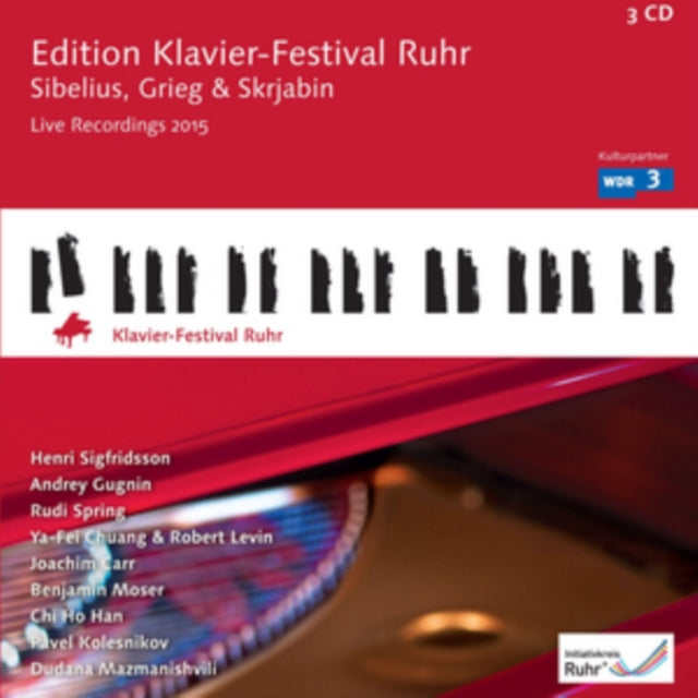 Henri Sigfridsson / Andrey Gugnin / Rudi Spring / Ya-Fei Chuang & Robert Levin - Sibelius / Grieg / Scriabin: Edition Klavier-Festival Ruhr Vol. 34 (CD)