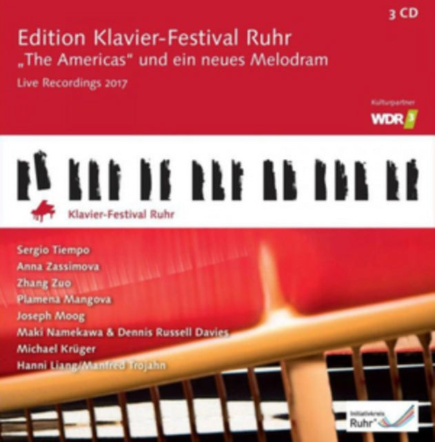 Joseph Moog / Sergio Tiempo / Anna Zassimova / Plamena Mangova / Zhang Zuo & Hanni Liang - Edition Klavier - Festival Ruhr Vol. 36 the Americas Und Ein Neues Melodram (CD)