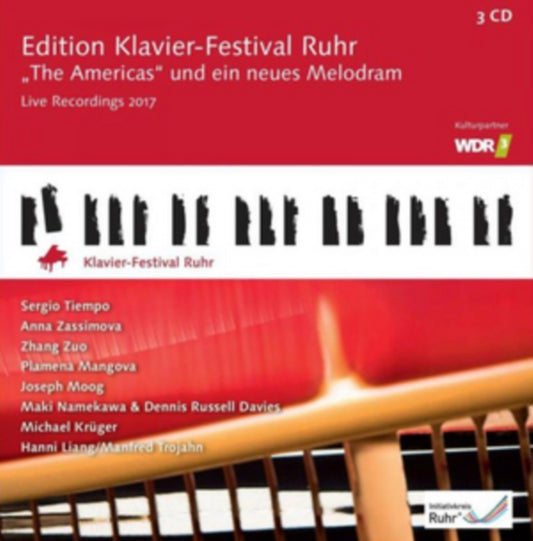 Joseph Moog / Sergio Tiempo / Anna Zassimova / Plamena Mangova / Zhang Zuo & Hanni Liang - Edition Klavier - Festival Ruhr Vol. 36 the Americas Und Ein Neues Melodram (CD)