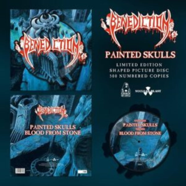 Benediction - Painted Skulls (Shaped Picture Disc) (Vinyl)