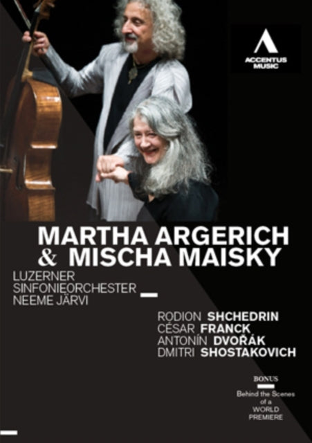 Argerichmaiskyluzerner So - Martha Algerichmischa Maisky Lucerne Symphony Orchestra Jarvi (DVD)