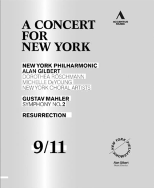 New York Philgilbert - Concert For New York 911 New York Philharmonic Gilbert (Blu-ray)