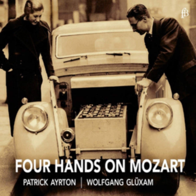 Patrick Ayrton / Wolfgang Gluxam - Four Hands On Mozart (CD)