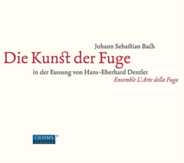 Ensemble Larte Della Fuga - Bach/Die Kunst Der Fuge (CD)