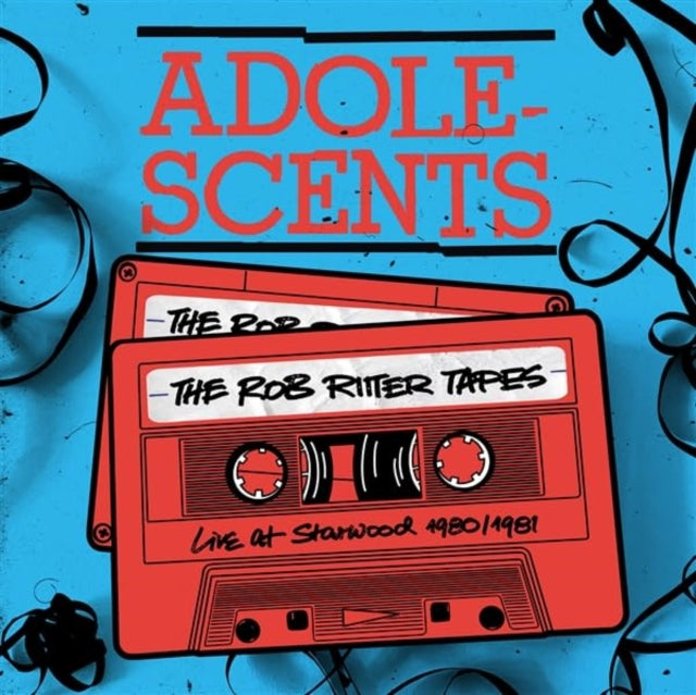 Adolescents - The Rob Ritter Tapes - Live At Starwood 1980/1981 (Red/Blue Vinyl) (LP + CD)