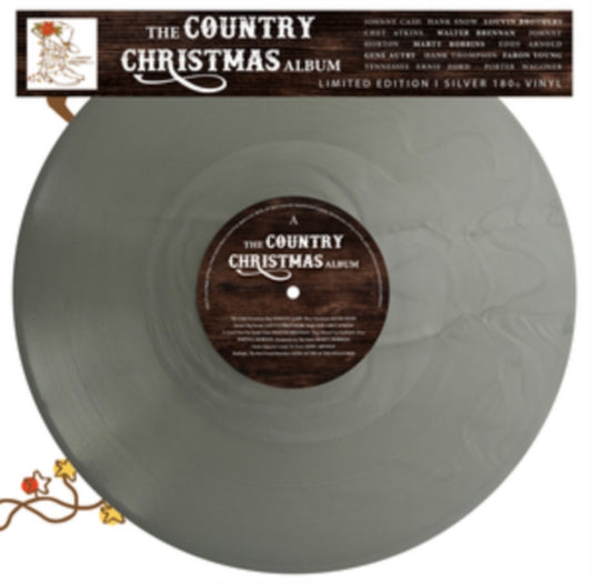 Various Artists - The Country Christmas Album (Silver Vinyl) (Vinyl)