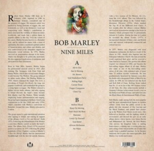 Nine Miles - Bob Marley (Yellow Vinyl) (Vinyl)