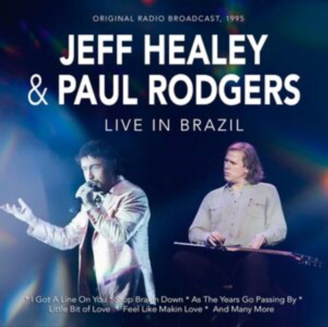 Jeff Healey & Paul Rodgers - Live In Brazil (CD)