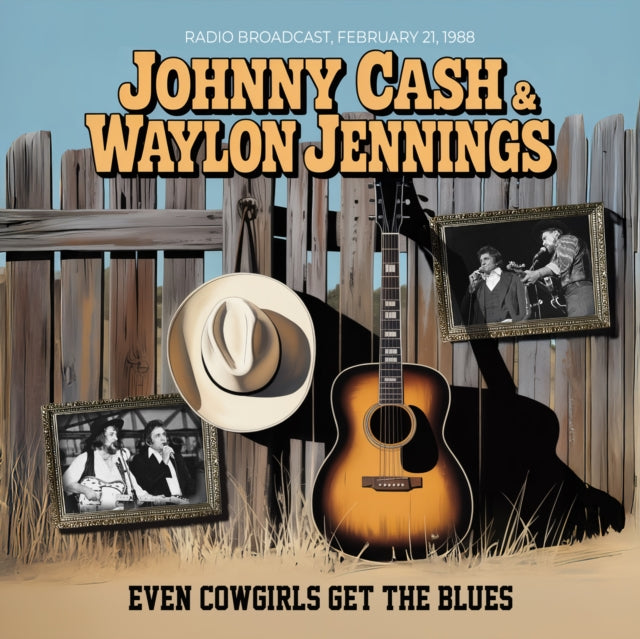 Johnny Cash & Waylon Jennings - Even Cowgirls Get The Blues / Live 1988 (CD)