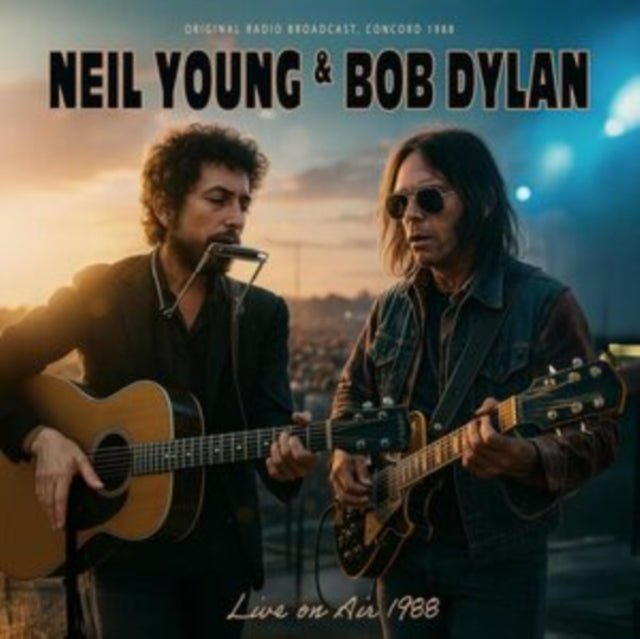 Neil Young & Bob Dylan - Live On Air 1988 (Brown Vinyl) (Vinyl)