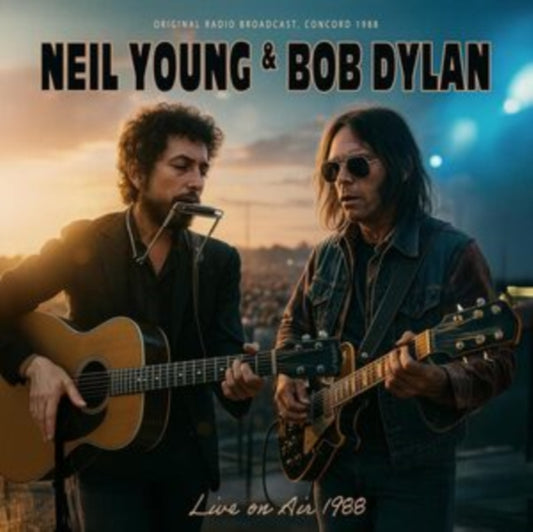 Neil Young & Bob Dylan - Live On Air 1988 (Brown Vinyl) (Vinyl)