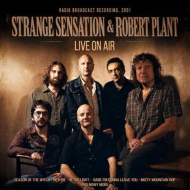 Strange Sensation & Robert Plant - Live On Air (CD)