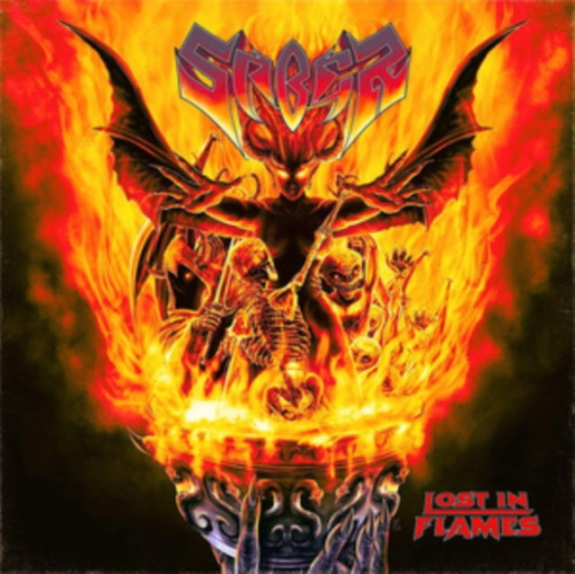 Saber - Lost In Flames (Orange Vinyl) (Vinyl)