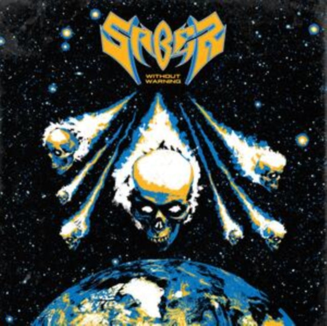 Saber - Without Warning (Blue Vinyl) (Vinyl)