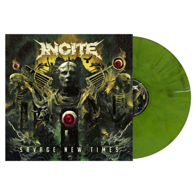 Incite - Savage New Times (Puke Green Vinyl) (Vinyl)