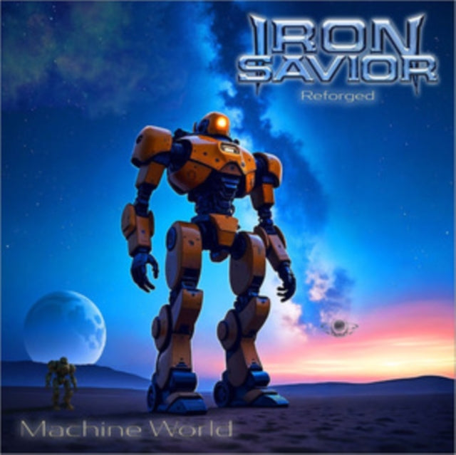 Iron Savior - Reforged - Machine World (Starbreaker Blue Vinyl) (Vinyl)