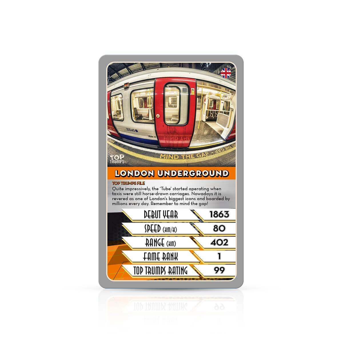 Top Trumps Card Game Classics Trains