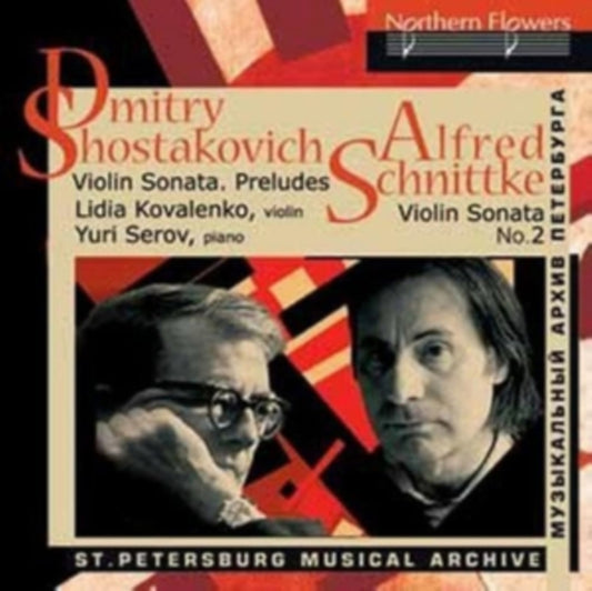 Lidia Kovalenko / Yuri Serov - D. Shostakovich / A. Schnittke - Sonata For Violin And Piano (CD)