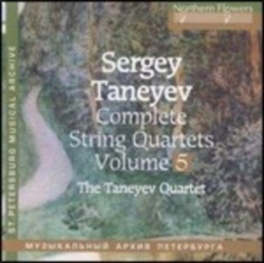 Taneyev Quartet - Sergey Taneyev - Complete String Quartets Vol. 5. Quartet No.2 (CD)