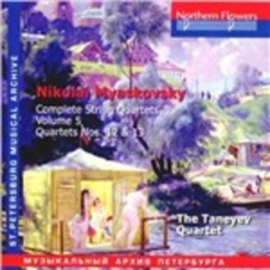 Taneyev Quartet - Nikolai Myaskovsky - Complete String Quartets Vol. 5. Quartets Nos. 12 & 13 (CD)