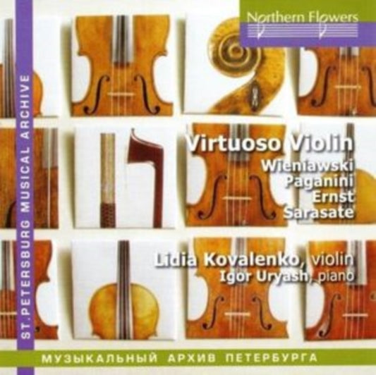 Lidia Kovalenko / Igor Uryash - Virtuoso Pieces For Violin 19th Century: Wieniawski. Paganini. Ernst. Sarasate (CD)