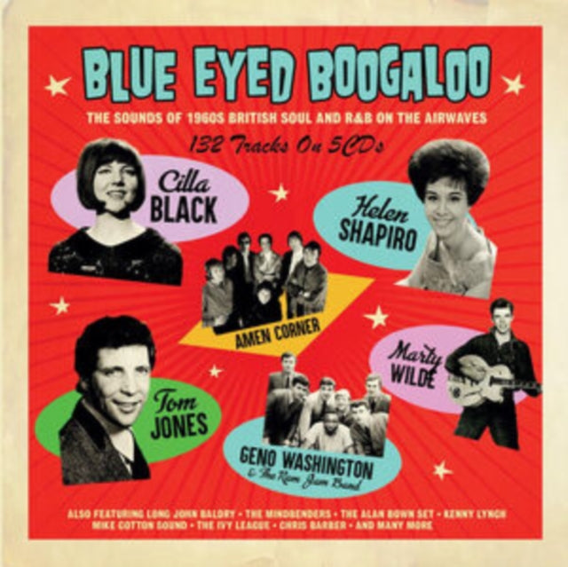 Blue Eyed Boogaloo - Cilla Black. Helen Shapiro. Amen Corner. Marty Wilde. Tom Jones. Geno Washington (CD)