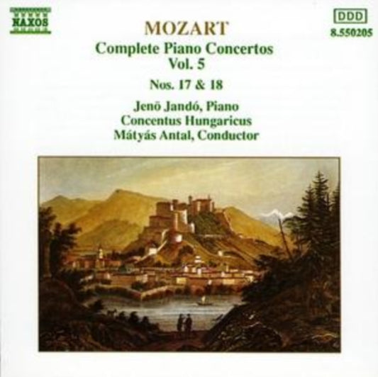 Concentus Hungaricusantal - Mozartpiano Concertos Nos 17 18 (CD)