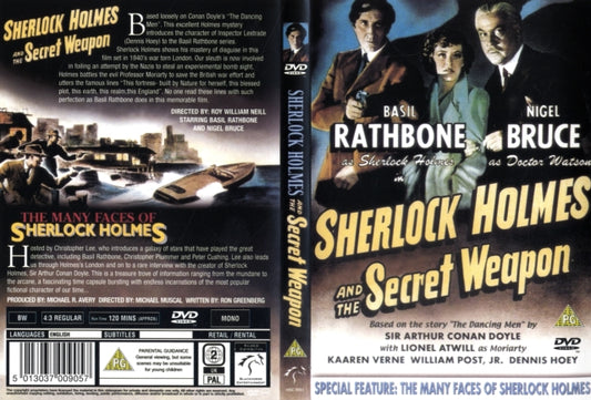 Sherlock Holmes - The Secret Weapon (DVD)
