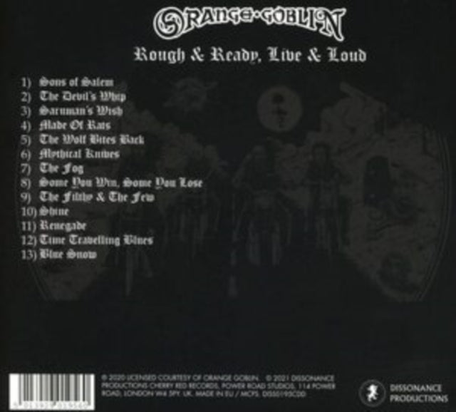 Orange Goblin - Rough And Ready. Live & Loud (CD)