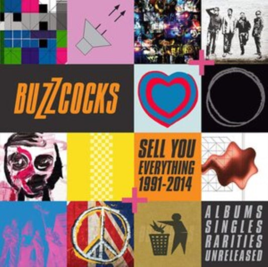 Buzzcocks - Sell You Everything (1991-2004) Albums. Singles. Rarities. Unreleased (CD Box Set)