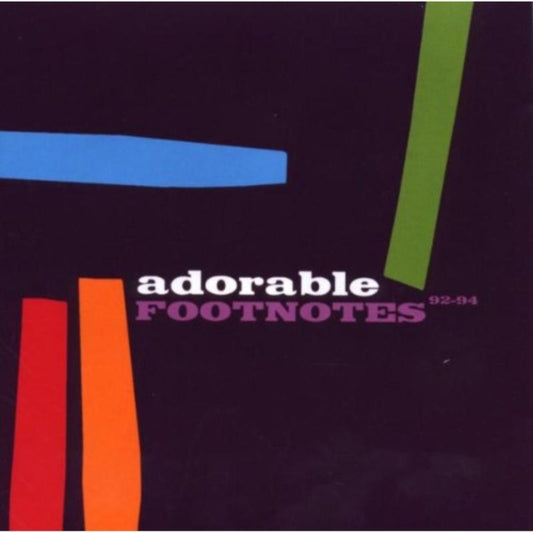 Adorable - Footnotes / Best Of 92-94 (CD)
