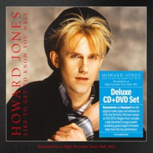 Howard Jones - Like To Get To Know You Well Live At High Wycombe Town Hall. 1983 (CD + DVD)