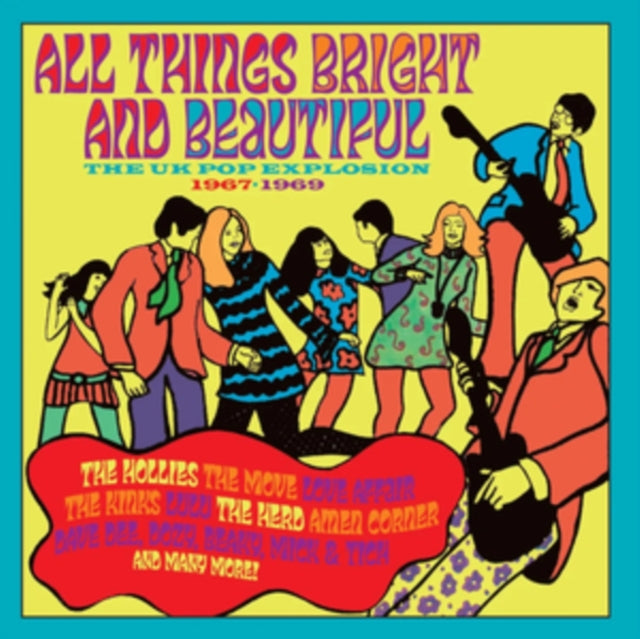 Various Artists - All Things Bright And Beautiful: The Uk Pop Explosion 1967-1969 3Cd Clamshell Box (CD)