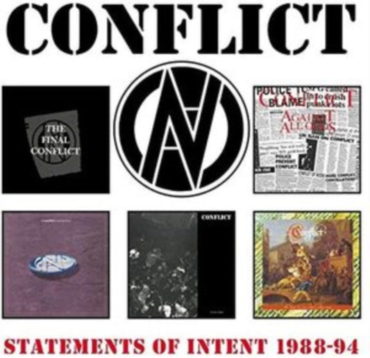 Conflict - Statements Of Intent 1988-94 (Clamshell Box) (CD)