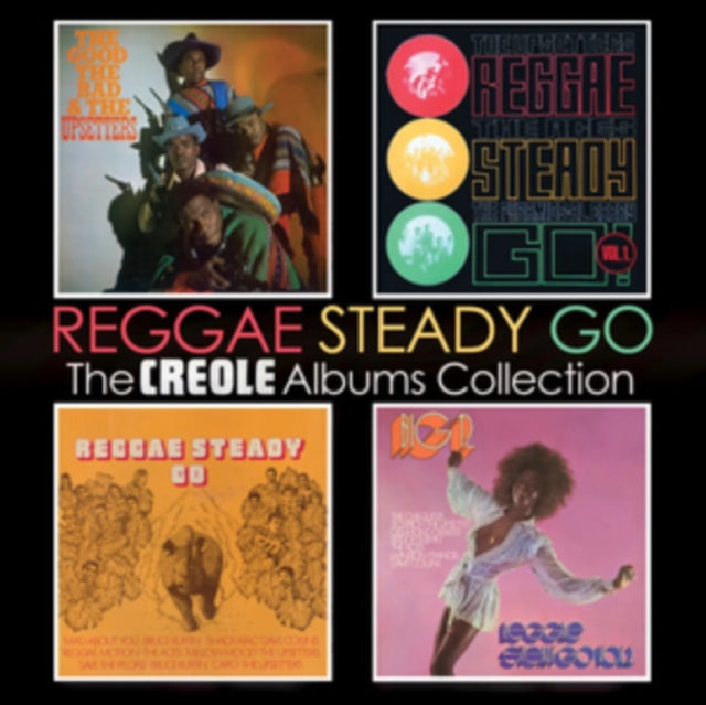 Various Artists - Reggae Steady Go - The Creole Albums Collection (CD)